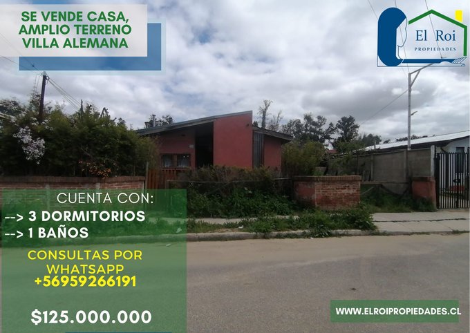 Casa En Venta En Villa Alemana Penablanca Cod