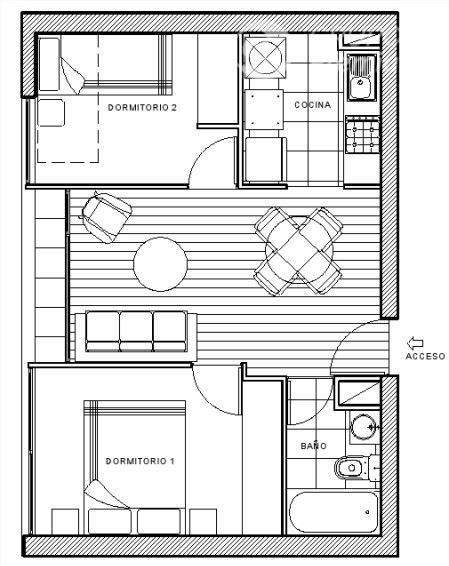 Departamento en Venta en Estación Central Toro Mazote 110