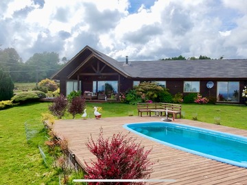 Casa en venta en Venta casa vista al lago country pucon (165187), Villarrica - 5 dormitorios, 4 baños