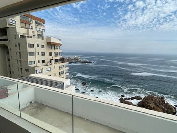 Departamento en venta en Vende depto 1d+1b+1est+1bod+amplia terraza+vista despejada, Viña del Mar - 1 dormitorio, 1 baño