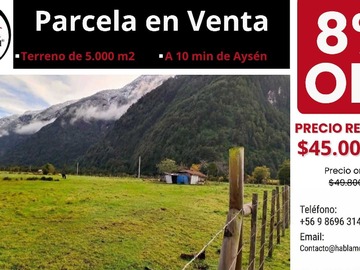 Terreno en venta en Se Vende Parcela Sector Puerto Piedra - Aysen (172841), Aysén