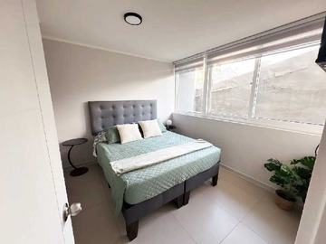 Departamento en venta en Depto 2D / 2B Mariposa amoblado / Apto Airbnb (172277), Santiago - 1 dormitorio, 1 baño