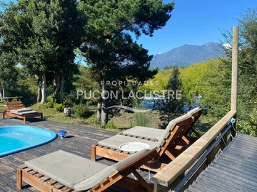 Terreno en venta en Se vende complejo cabañas orilla rio - pucon (169503), Pucón