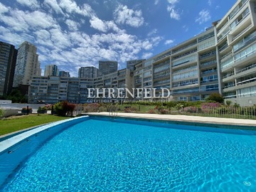Departamento en venta en Avenida Cornisa, Concón - 3 dormitorios, 2 baños