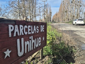Parcela en venta en Lomas de Unihue, Maule