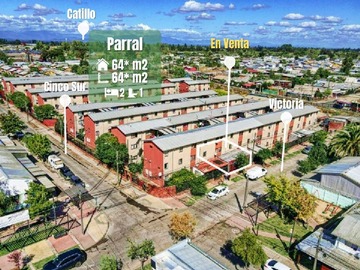 Departamento en venta en 5 Sur 315, Parral, Región del Maule 3630000, Chile, Parral - 2 dormitorios, 1 baño