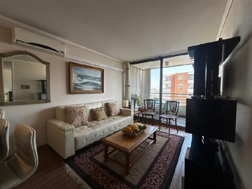 Departamento en venta en Depto 1D 1B Ñuñoa 50 mts.Simón Bolivar Holanda, Ñuñoa - 1 dormitorio, 1 baño