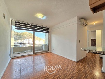 Departamento en arriendo mensual en Santos Dumont, Recoleta - 2 dormitorios, 1 baño