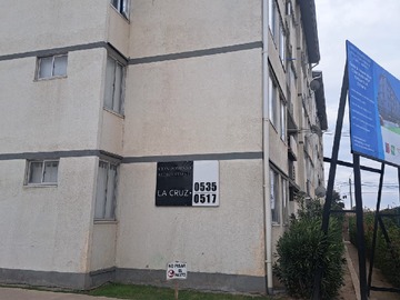 Departamento en venta en La cruz, Rancagua - 3 dormitorios, 1 baño