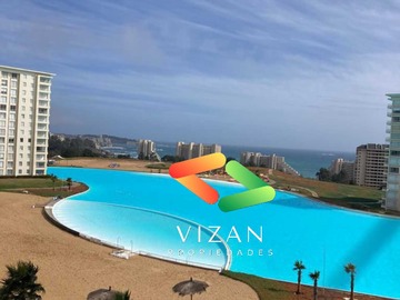 Departamento en arriendo mensual en Hermoso Departamento con vista a la laguna y mar (181236), Algarrobo - 3 dormitorios, 2 baños