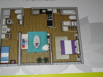 Departamento en arriendo mensual en Camilo Ortúzar, Macul - 2 dormitorios, 2 baños