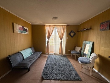 Departamento en arriendo mensual en Las compañías, condominio mistral ii, La Serena - 3 dormitorios, 1 baño