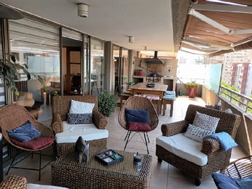 Departamento en venta en Penthouse fontana rosa, Las Condes - 4 dormitorios, 4 baños