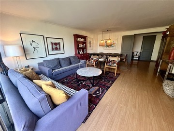 Departamento en arriendo mensual en Excelente dpto candelaria goyenechea / luis carrera, Vitacura - 4 dormitorios, 3 baños