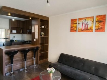 Departamento en arriendo mensual en las encinas, Concón - 1 dormitorio, 1 baño