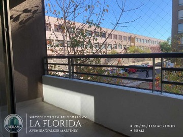 Departamento en arriendo mensual en Moderno Depto en la Florida (163775), La Florida - 2 dormitorios, 2 baños