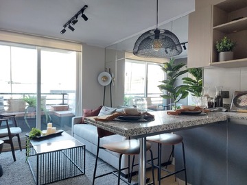 Departamento en venta en Euclides / metro franklin, San Miguel - 1 dormitorio, 1 baño