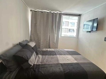 Departamento en arriendo mensual en Amplio y Luminoso, Depto Amoblado (159490), Santiago - 1 dormitorio, 1 baño