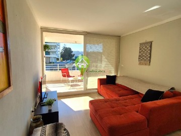 Departamento en arriendo mensual en Vicuña Mackenna, Viña del Mar - 3 dormitorios, 2 baños