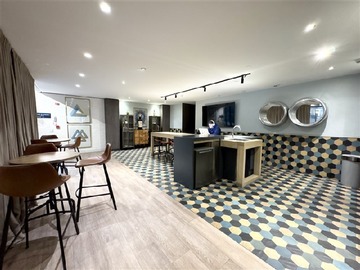 Departamento en arriendo mensual en Irarrazaval // Suecia, Ñuñoa - 1 dormitorio, 1 baño