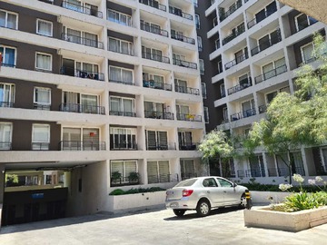 Departamento en arriendo mensual en Amoblado/ vista despejada/ piso 8 (167823), Santiago - 1 dormitorio, 1 baño