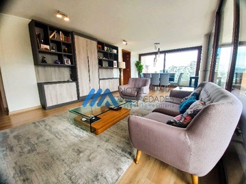 Departamento en venta en Seminuevo, Ampliado con vista despejada (182264), Vitacura - 4 dormitorios, 4 baños