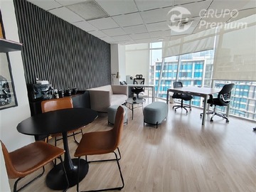 Oficina en arriendo mensual en Alonso de cordova 5870, Las Condes - 2 dormitorios, 1 baño
