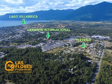 Sitio en venta en pasaje vista volcán, Pucón