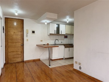 Departamento en arriendo mensual en Vicuña Mackenna 1725, Santiago - 2 dormitorios, 1 baño