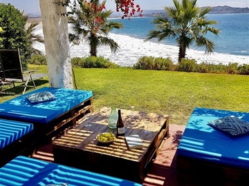 Departamento en arriendo diario en Puerto velero, primera linea, 1er piso, al lado de la playa santorini, Coquimbo - 2 dormitorios, 2 baños