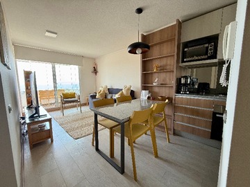 Departamento en venta en Las Pimpinelas, Concón - 2 dormitorios, 2 baños