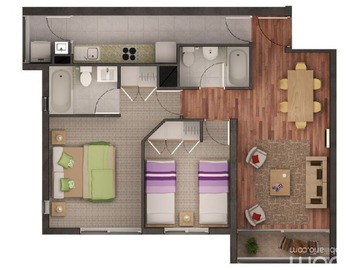 Departamento en venta en Av. Independencia 1133, Independencia - 2 dormitorios, 2 baños
