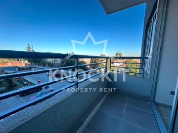 Departamento en arriendo mensual en Lía Aguirre 384, La Florida - 1 dormitorio, 1 baño