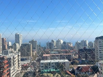 Departamento en arriendo mensual en Entre 1 y 2 poniente, Viña del Mar - 3 dormitorios, 2 baños