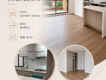 Departamento en venta en Cercano a universidades y av del mar (158176), La Serena - 3 dormitorios, 2 baños