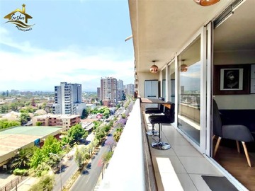 Departamento en arriendo mensual en Plaza ñuñoa, Ñuñoa - 2 dormitorios, 1 baño