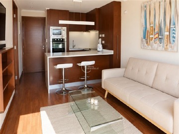 Departamento en arriendo mensual en Las Verbenas - Alto Las Condes - Amoblado - equipado - 1dormitorio estacionamiento, Las Condes - 1 dormitorio, 1 baño