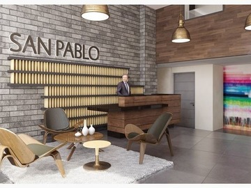 Departamento en venta en Metro Gruta Lourdes /San Pablo, Quinta Normal - 1 dormitorio, 1 baño