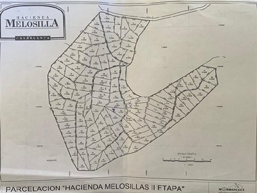 Parcela en venta en Hacienda Melosilla Segunda Etapa, Casablanca