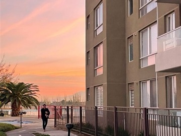 Departamento en arriendo mensual en av la Montaña 3650, Lampa - 1 dormitorio, 1 baño