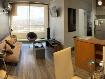 Departamento en arriendo mensual en Lord cochrane con eleuterio ramírez, Santiago - 2 dormitorios, 1 baño