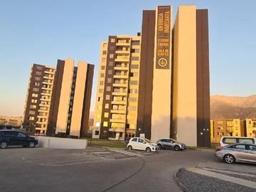 Departamento en venta en Los Viñedos, Puente Alto - 3 dormitorios, 2 baños