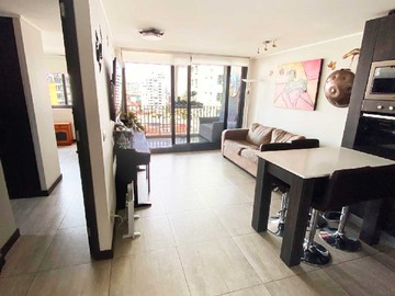 Departamento en arriendo mensual en Espectacular, Metro Eyzaguirre, 2 Dormitorios (178831), Ñuñoa - 2 dormitorios, 2 baños