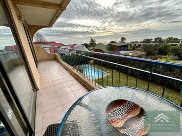 Departamento en arriendo mensual en calle vergara, Concón - 2 dormitorios, 1 baño
