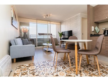 Departamento en arriendo mensual en Moneda, Santiago - 2 dormitorios, 1 baño