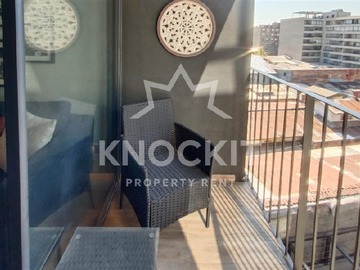 Departamento en arriendo mensual en Toesca 2597, Santiago - 1 dormitorio, 1 baño