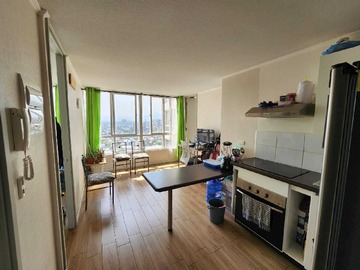 Departamento en venta en Depto 45m² 2D Est. Central, sin comisión (171074), Estación Central - 2 dormitorios, 1 baño