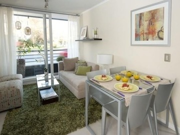 Departamento en arriendo mensual en San Eugenio 1551, Ñuñoa, Región Metropolitana de Santiago 7750000, Chile, Ñuñoa - 2 dormitorios, 1 baño