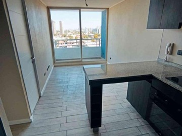 Departamento en arriendo mensual en Alcalde Pedro Alarcón, San Miguel - 1 dormitorio, 1 baño