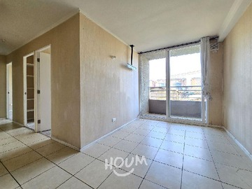 Departamento en arriendo mensual en Juan de Barros, Quinta Normal - 3 dormitorios, 1 baño